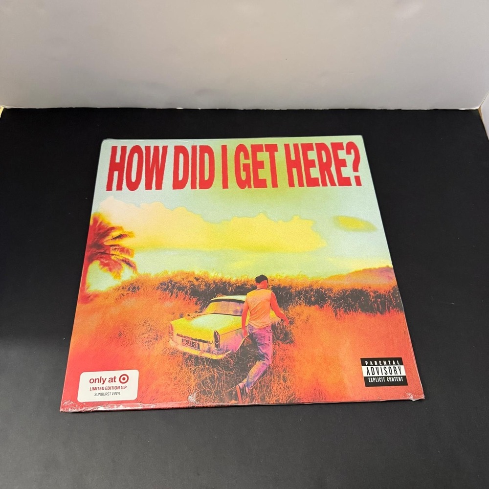 Louis Tomlinson "How Did I Get Here" Red And Orange Splatter Color Vinyl